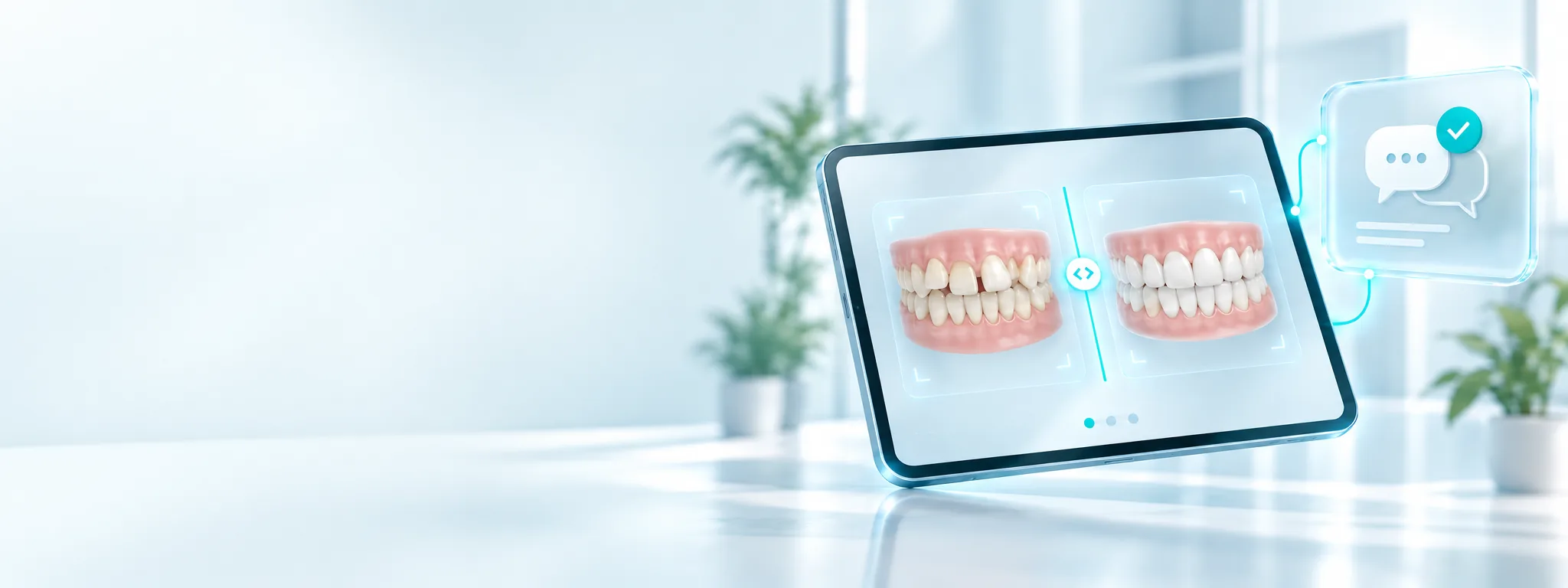 The before and after of your smile, explored together with your doctor