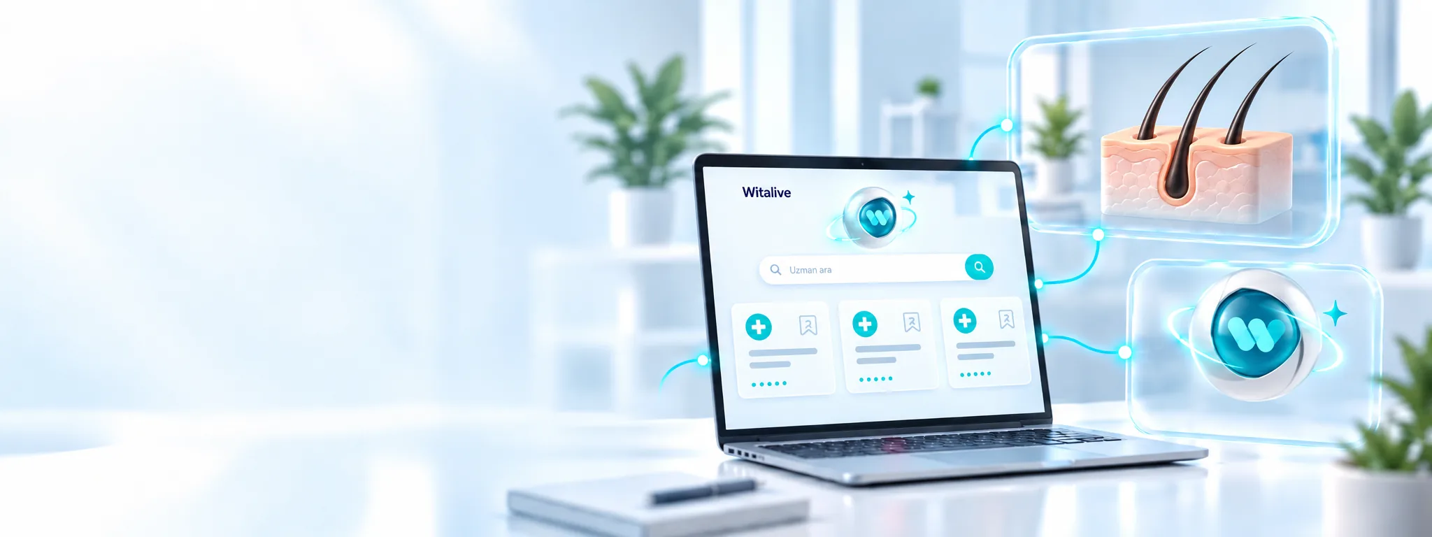 Find the right hair transplant specialist with the Witalive AI assistant.